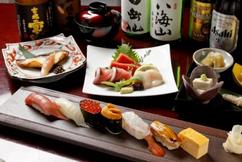 地上200メートルの絶景と「毛がに」×「握り食べ比べ」贅沢三昧プラン